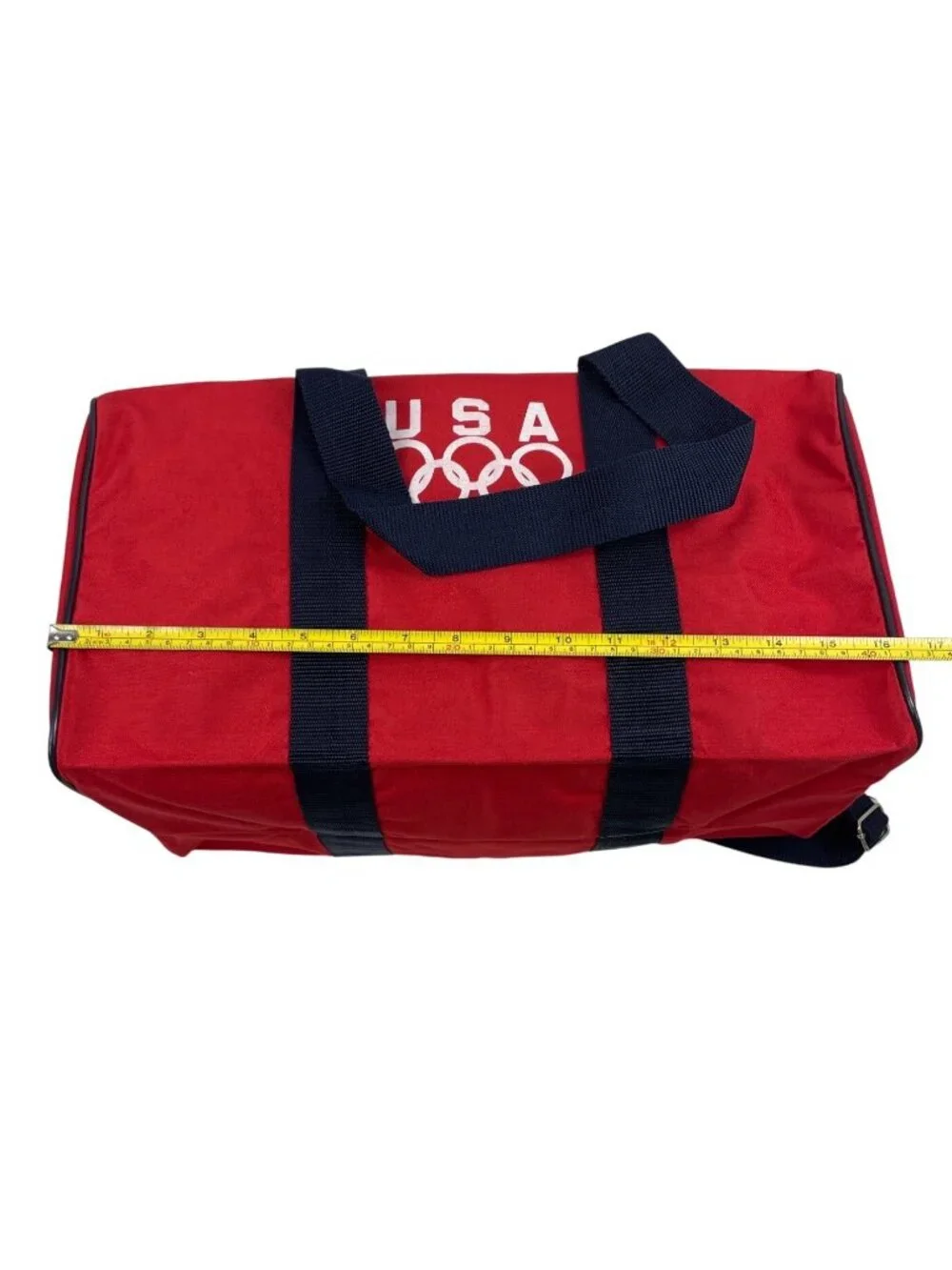 Vintage 3M Team USA 1988 Olympics Red Duffel Bag